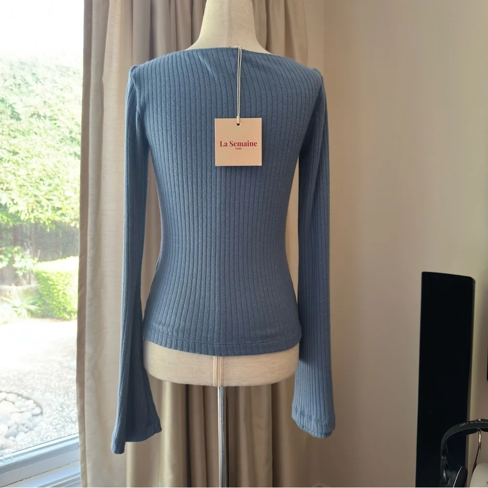 LA SEMAINE Fanny TOP Blue Size34